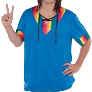 Groovy 60's Groovy Shirt Adult Halloween Costume Dress Up Cosplay One Size